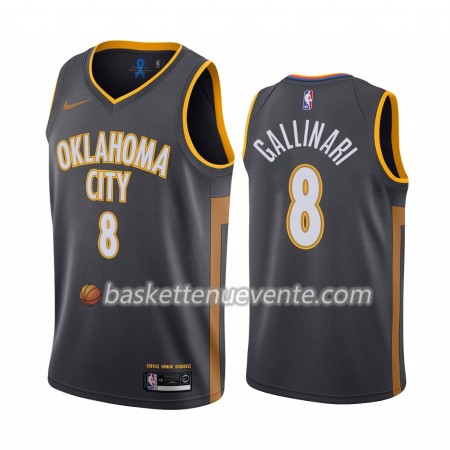 Maillot Basket Oklahoma City Thunder Danilo Gallinari 8 2019-20 Nike City Edition Swingman - Homme